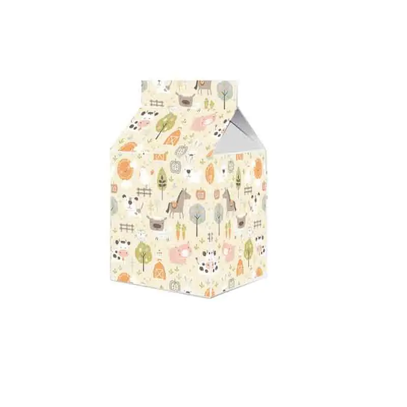 Scatolina in cartoncino milk baby farm 5,5 cm  x 6 m