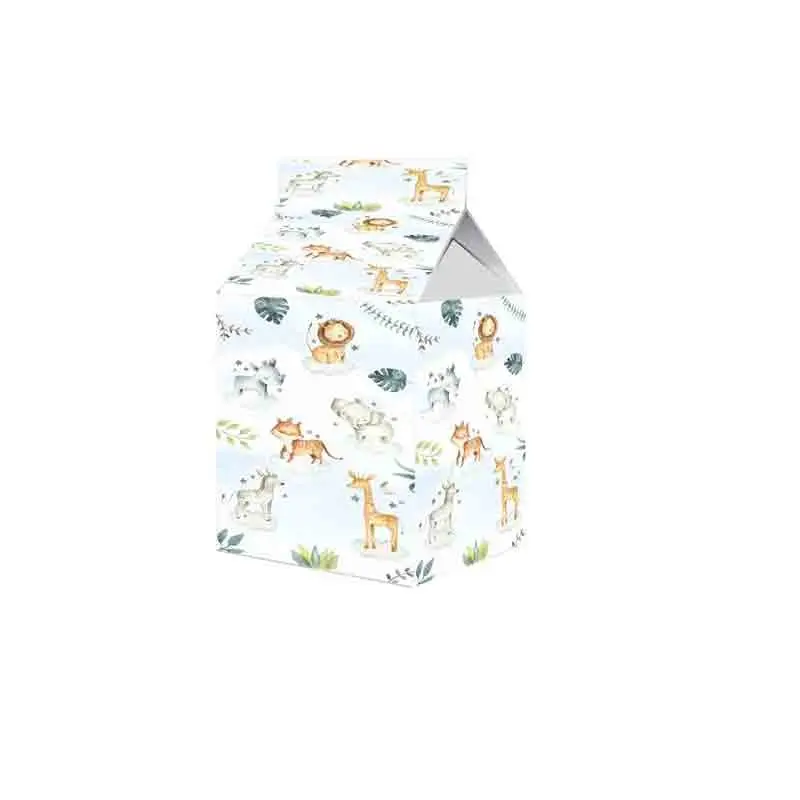 Scatolina in cartoncino milk boho jungle 5,5 cm  x 6 m