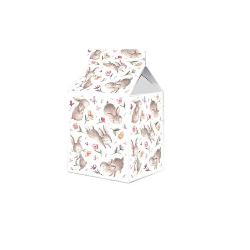 Scatolina in cartoncino milk little bunny 5,5 cm  x 6 m