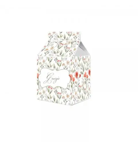 Scatolina in cartoncino milk papapevi grazie 5,5 cm  x 6 m