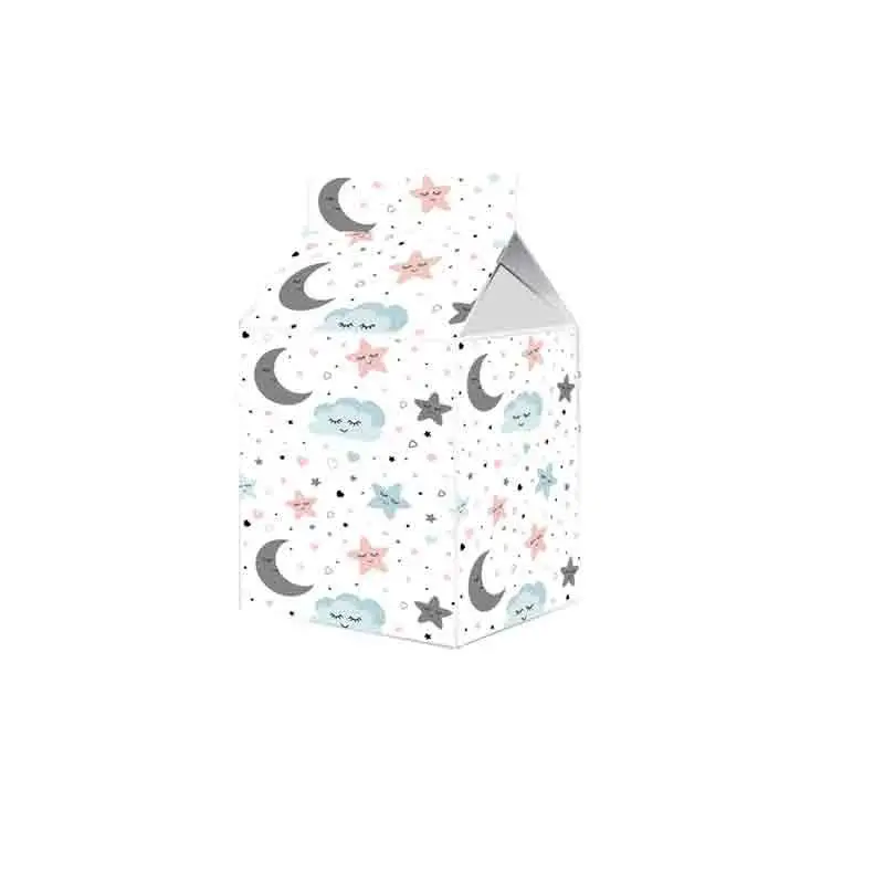 Scatolina in cartoncino milk baby stars 5,5 cm  x 6 m