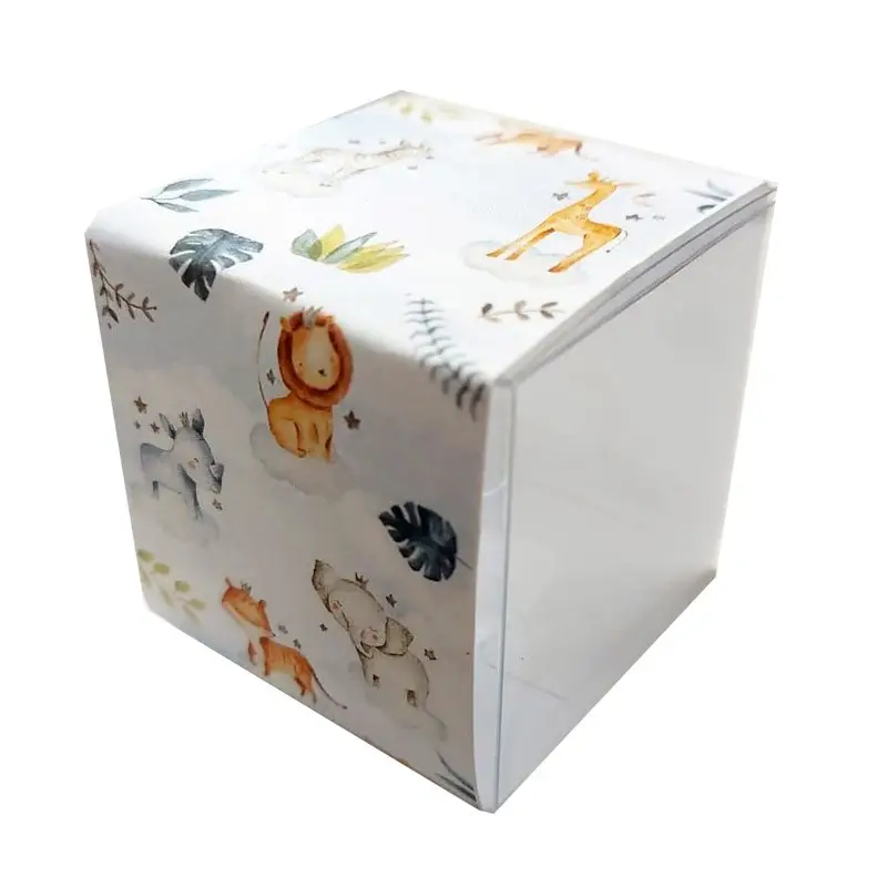 scatoline portaconfetti con Fascetta boho jungle - 20 pz