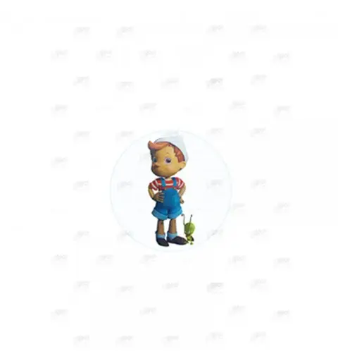ADESIVO TONDO PINOCCHIO AND FRIENDS - 1 PZ