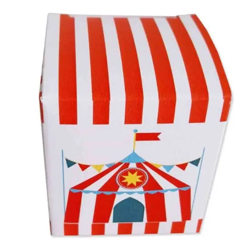 Scatolina Portaconfetti Circo a cubetto - 1pz
