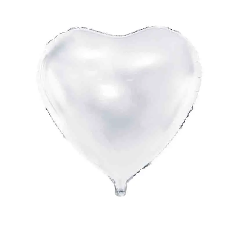 foil cuore biano 45 cm - 18 FB9M-008