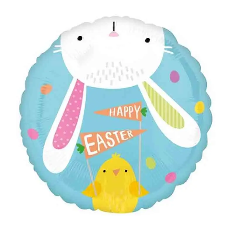 Pallone foil Standard 17 - 42 cm Hello Bunny 3914701