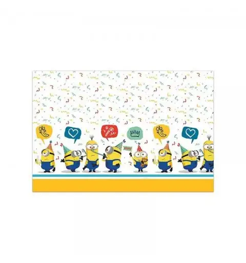 tovaglia minions party 120 x 180 cm