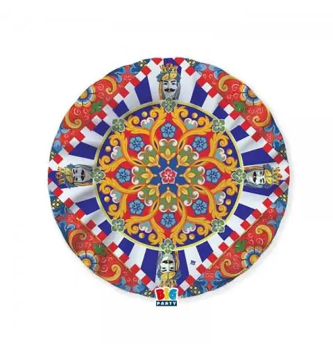 8 Piatti Ø 25 cm Sicilia 74867