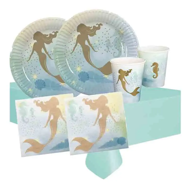 Kit n. 78 Compleanno Sirena Oro