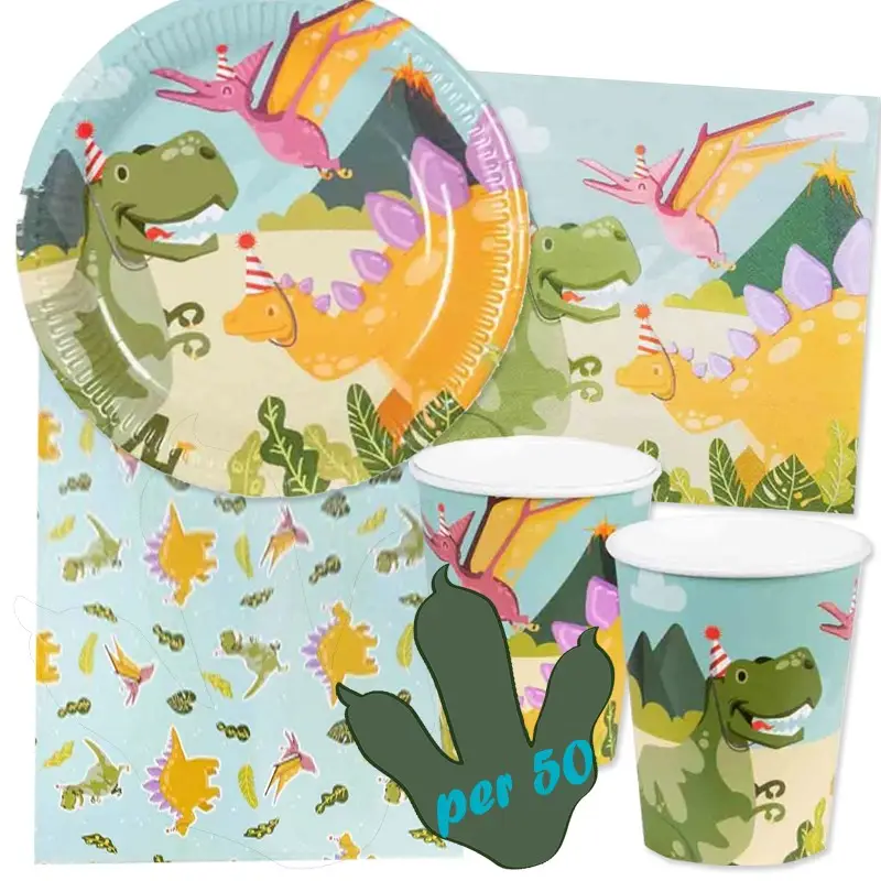kit n.3 Dino Party - Dinosauri