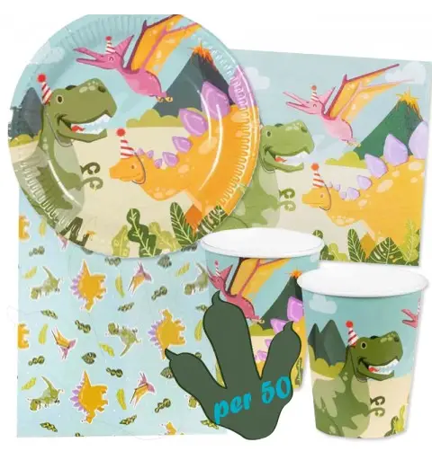 kit n.3 Dino Party - Dinosauri