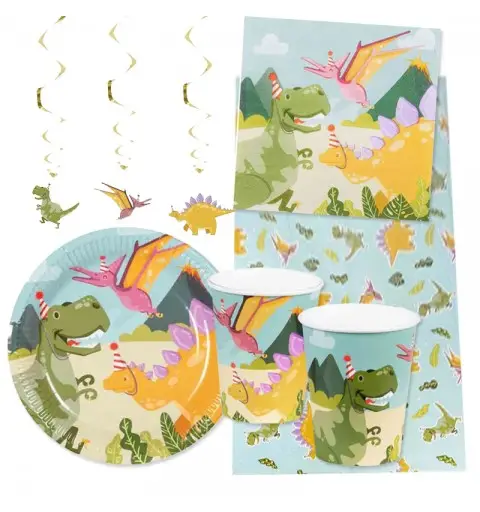 Set festa Dino Party - Dinosauri kit 13