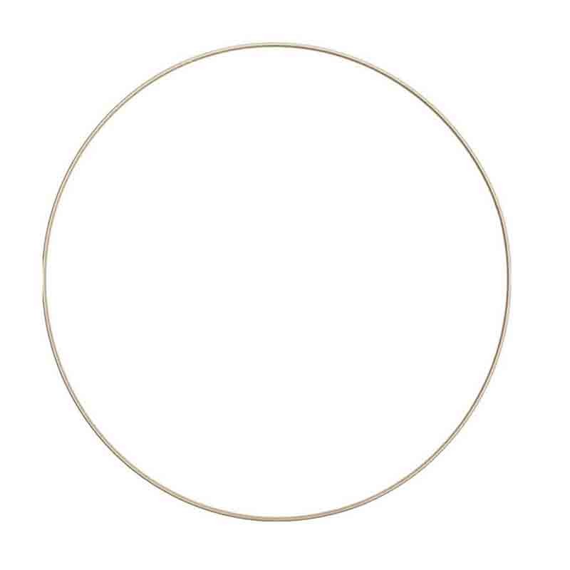 cerchio metallo oro dia. 40 cm MD0144-26