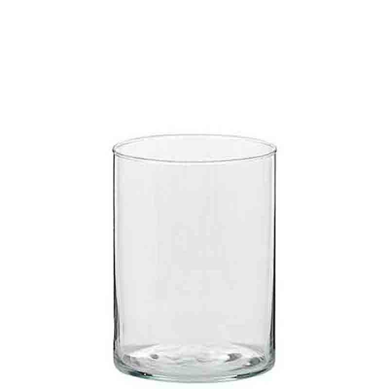 vaso cilindro in vetro 10 cm dia x 20 cm h CIL10/20