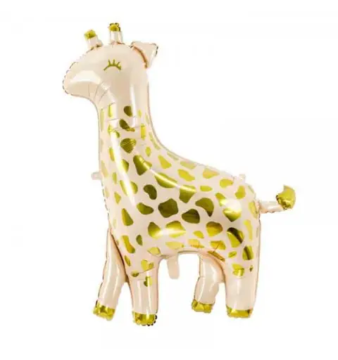 Palloncino in alluminio Giraffa 100x120 cm FB70