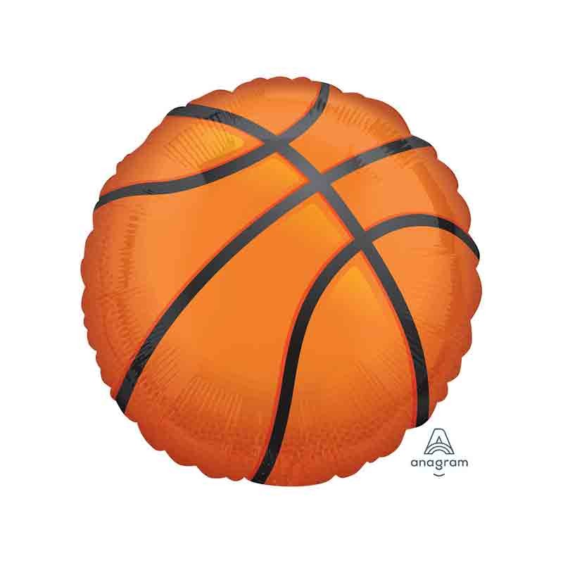 palloncino foil tondo basket 28 \'\' -  71 cm 39946-01