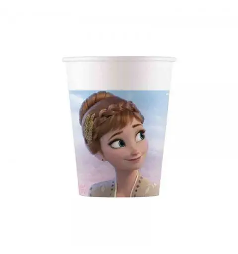 Bicchiere carta 8 pz Frozen II wind spirit 93839