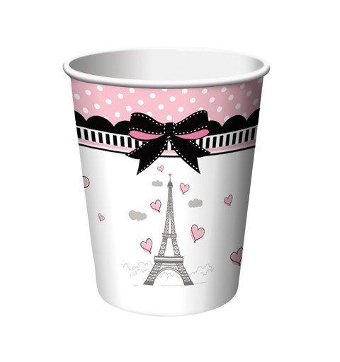 KIT N.10  - KIT COMPLEANNO PARTY IN PARIS + PALLONCINO FOIL