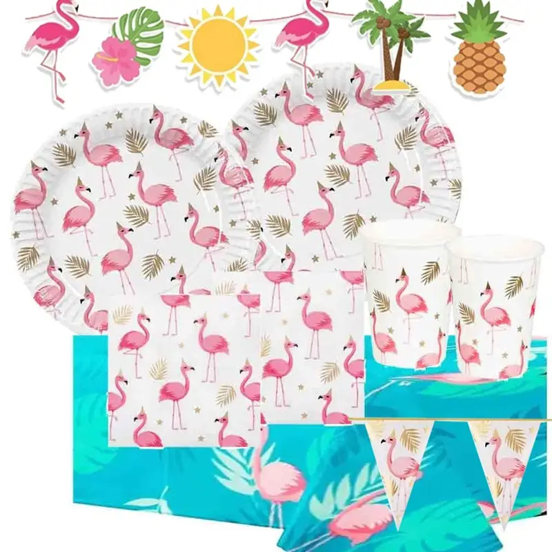 Kit n 17 Fenicotteri Rosa - Flamingo