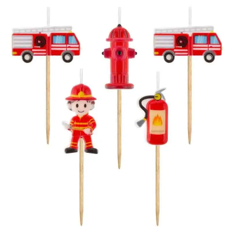 5 candeline vigili del fuoco SF-PSPO 4,5 - 7,5 cm