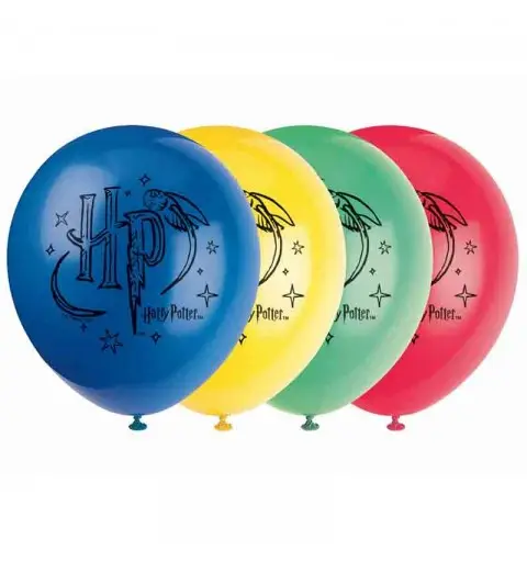 Set 8 palloncini HARRY POTTER 12 23585