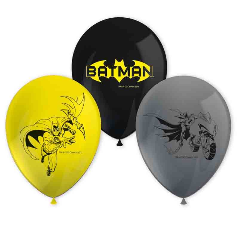 Set di 8 palloncini Batman Rogue Rage 93362