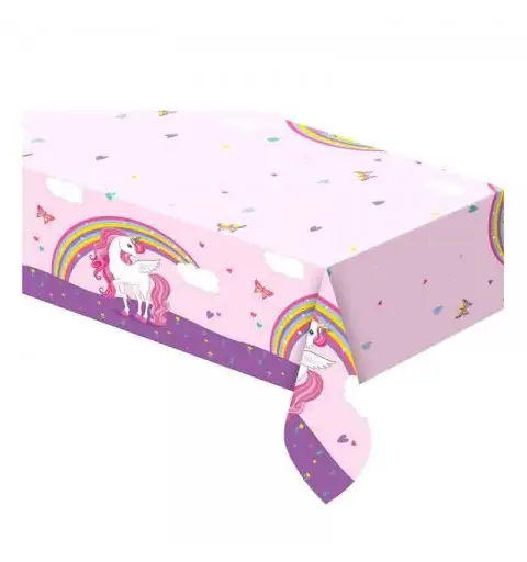 tovaglia Unicorn Rainbow Colors 120x180 cm