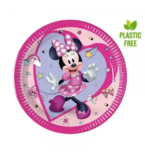 8 piatti dessert Minnie junior next generation 20 cm 94051