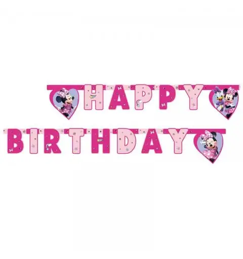 ghirlanda Minnie Junior Buon compleanno 93835