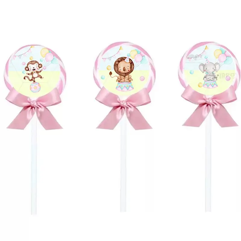 Lecca Lecca Pastel Circus - Circo Pastello 12pz