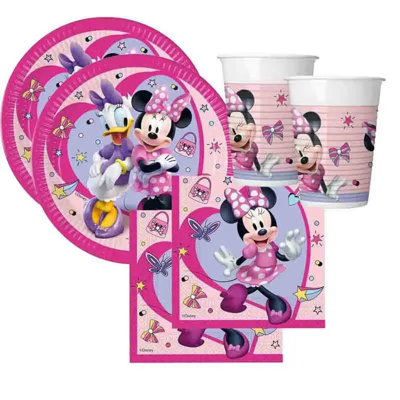 KIT N 2 - MINNIE JUNIOR COORDINATO TAVOLA
