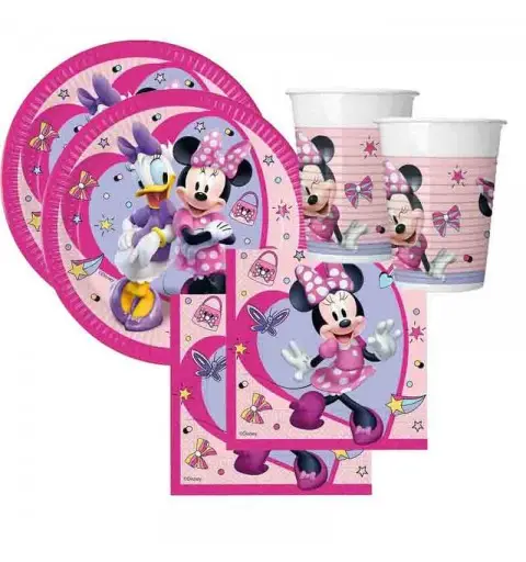 KIT N 2 - MINNIE JUNIOR COORDINATO TAVOLA