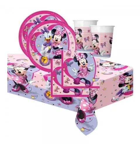 KIT N 78 - MINNIE JUNIOR COORDINATO TAVOLA