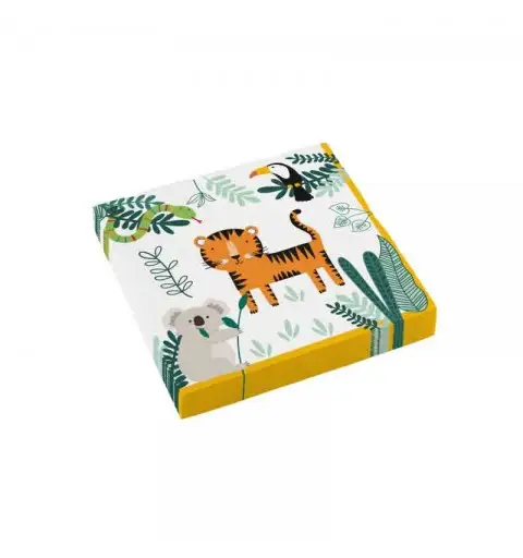 Tovaglioli Giungla Get Wild - 16pz