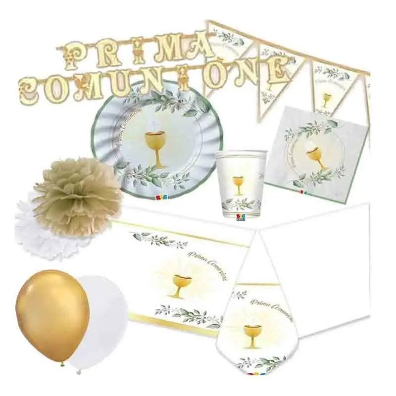 KIT N.46 PRIMA COMUNIONE OLIVE GREEN