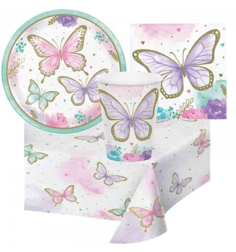 Kit n.4 farfalle - butterfly garden addobbi per la tavola