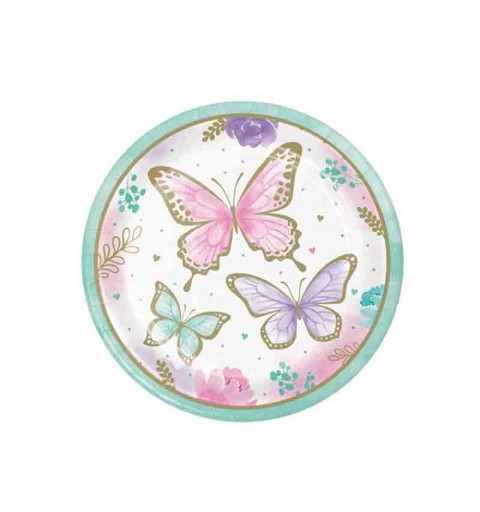 KIT N.4 FARFALLE - BUTTERFLY GARDEN ADDOBBI PER LA TAVOLA