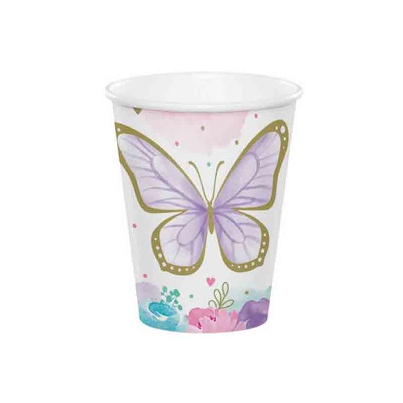KIT N.4 FARFALLE - BUTTERFLY GARDEN ADDOBBI PER LA TAVOLA