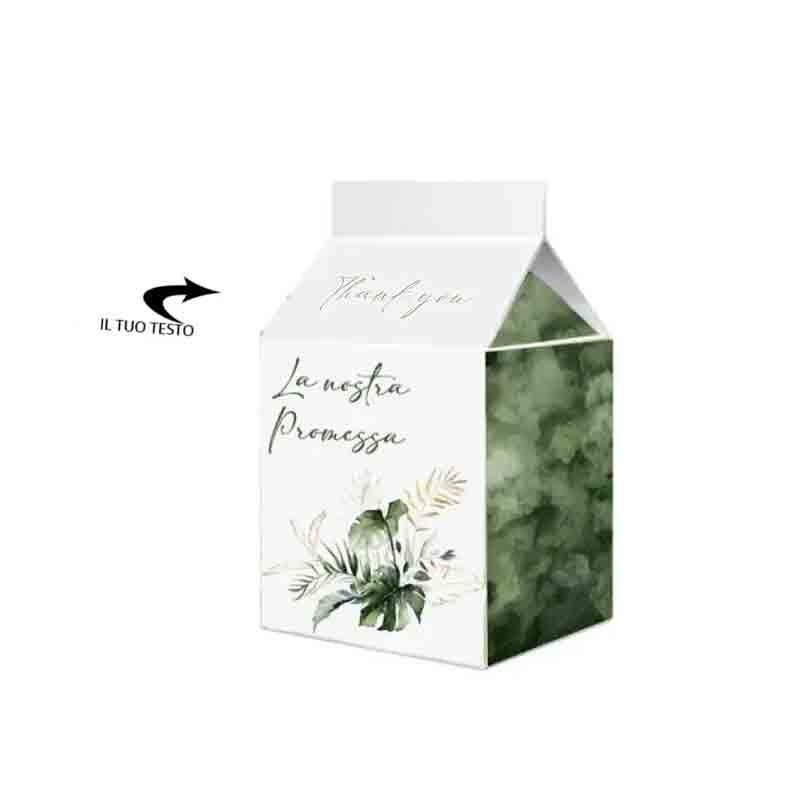 Scatoline Milk Promessa tropical Personalizzate - 50 pz