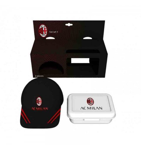Set Gift porta merenda + cappello visiera Milan RYC10ML