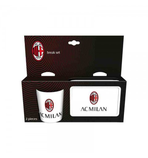 Set Gift porta pranzo merenda + tazza mug Milan originale ufficiale FC  RYC07ML