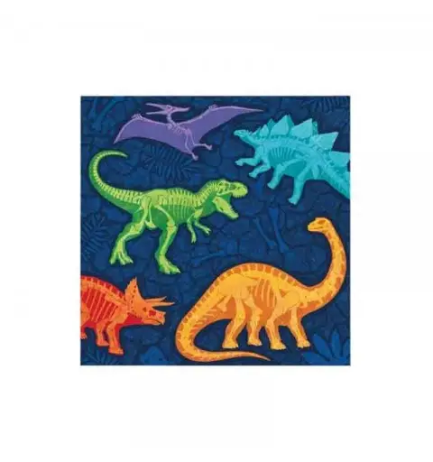 16 tovaglioli  Dino Dig dinosauri 359279