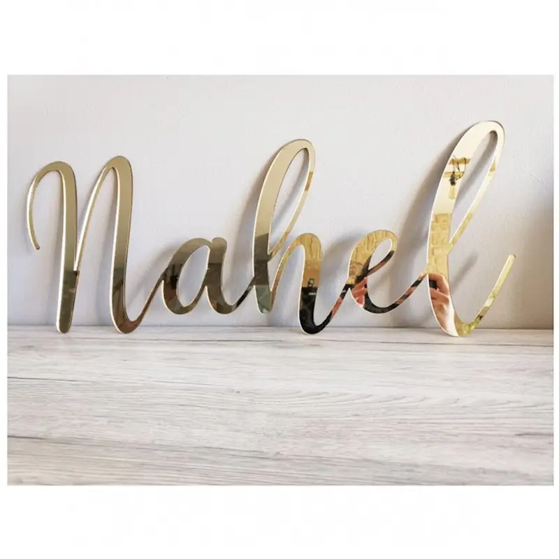 Scritta personalizzata in plexiglass 30 cm