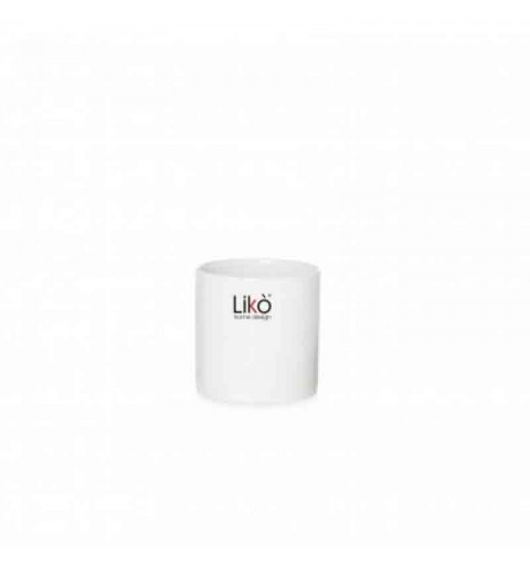 vaso piccolo cilindro bianco CR38/06W 6,5 x 6 cm