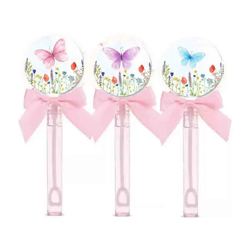Bolle di Sapone farfalle e fiori