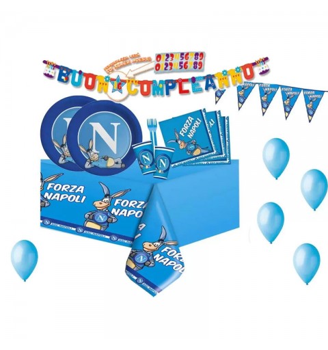 KIT N.27 NAPOLI - ADDOBBI PER LA TAVOLA
