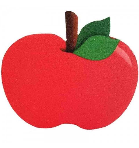 Decorazione in polistirolo mela rossa 50 cm