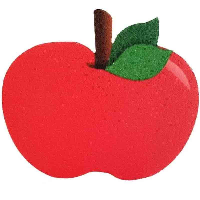 Decorazione in polistirolo mela rossa 90 cm