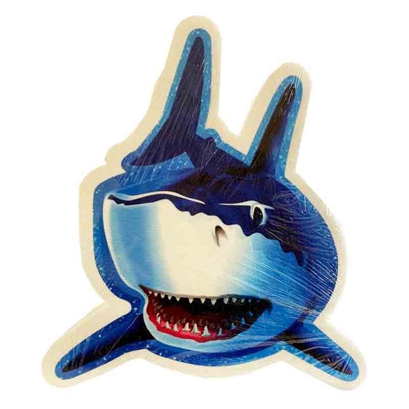 decorazione soggetto di polistirolo squalo 50 cm