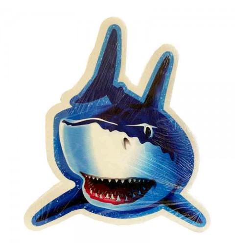 decorazione soggetto di polistirolo squalo 90 cm